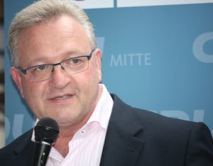 CDU-Landesvorsitzender und Spitzenkandidat: Innensenator Frank Henkel, (c) Foto: Frank M. Wagner